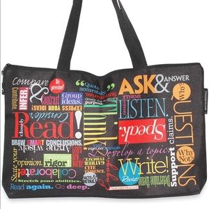 NWOT Teacher tote bag